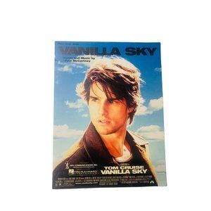 Tom Cruise Vanilla Sky Paul McCartney Piano Vocal Guitar Sheet Music Vintage